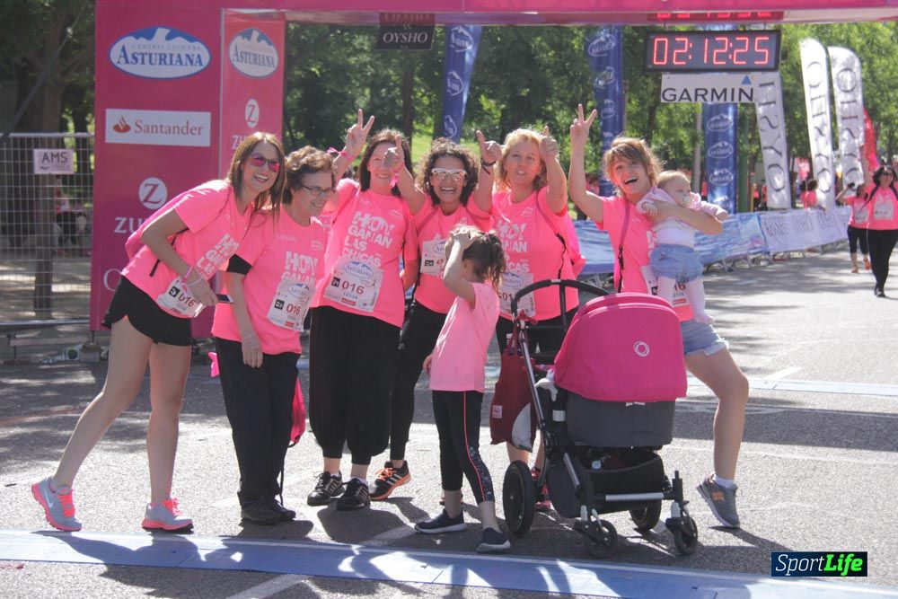 Carrera de la Mujer Madrid: arco derecho, desde 1h25' hasta 2h13'