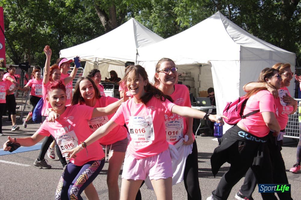 Carrera de la Mujer Madrid: arco derecho, desde 1h25' hasta 2h13'