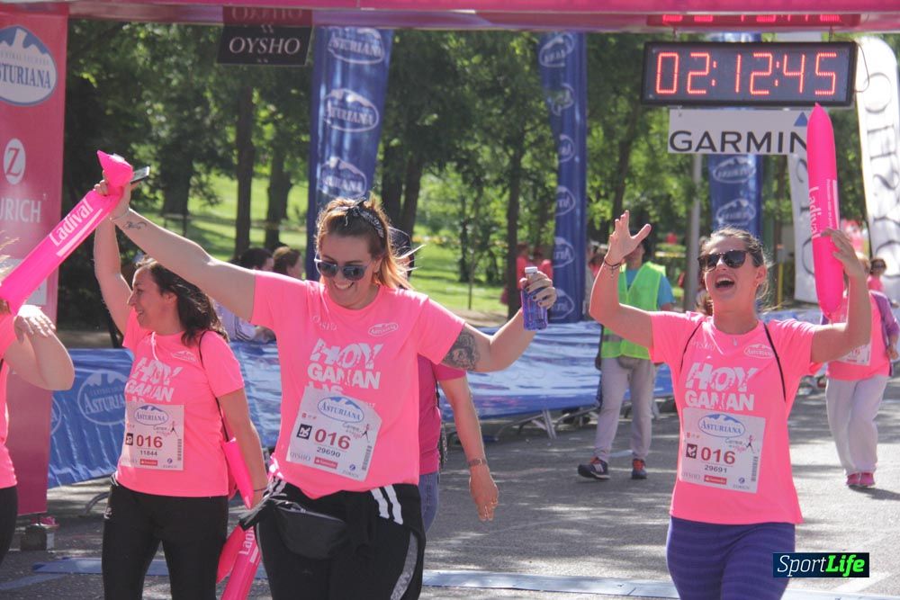 Carrera de la Mujer Madrid: arco derecho, desde 1h25' hasta 2h13'