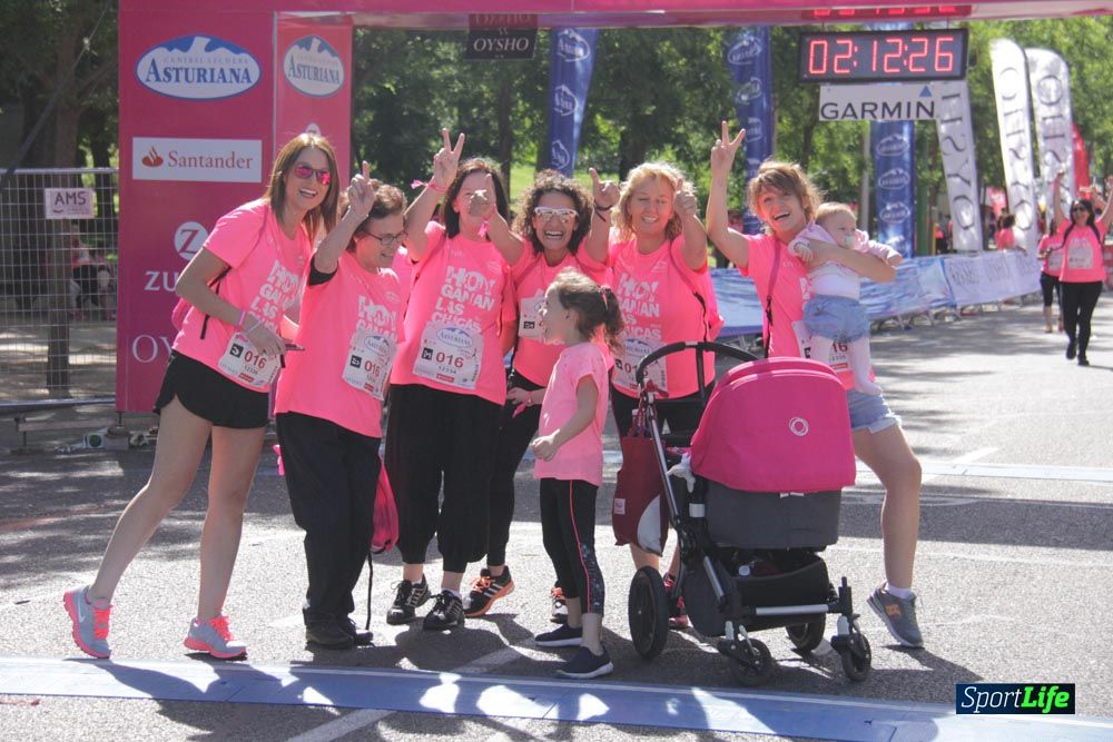 Carrera de la Mujer Madrid: arco derecho, desde 1h25' hasta 2h13'