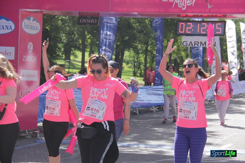 Carrera de la Mujer Madrid: arco derecho, desde 1h25' hasta 2h13'