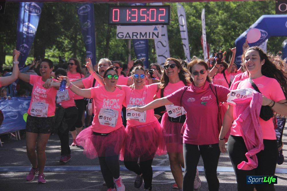 Carrera de la Mujer Madrid: arco derecho, desde 1h25' hasta 2h13'