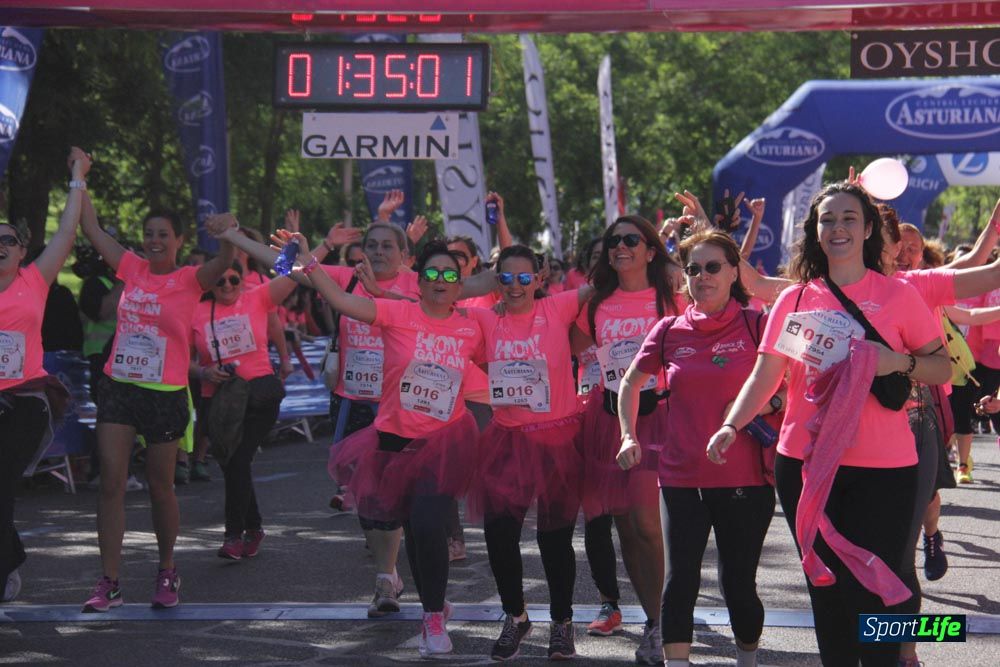 Carrera de la Mujer Madrid: arco derecho, desde 1h25' hasta 2h13'