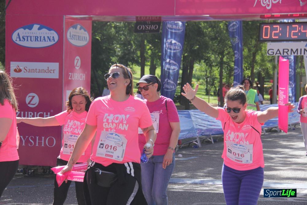 Carrera de la Mujer Madrid: arco derecho, desde 1h25' hasta 2h13'