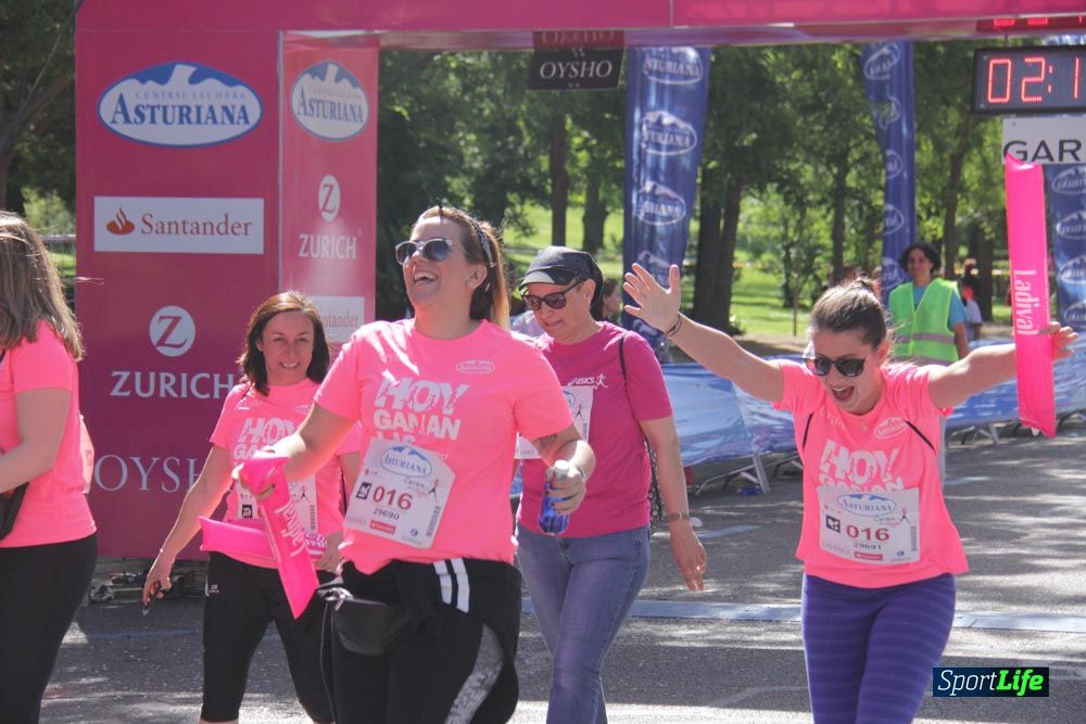 Carrera de la Mujer Madrid: arco derecho, desde 1h25' hasta 2h13'