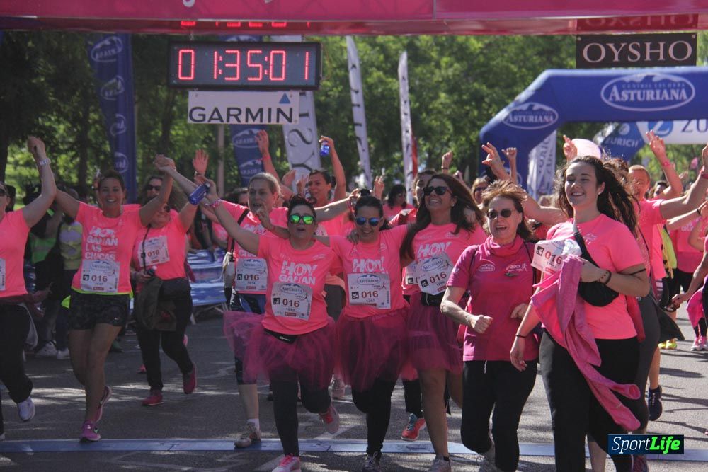 Carrera de la Mujer Madrid: arco derecho, desde 1h25' hasta 2h13'