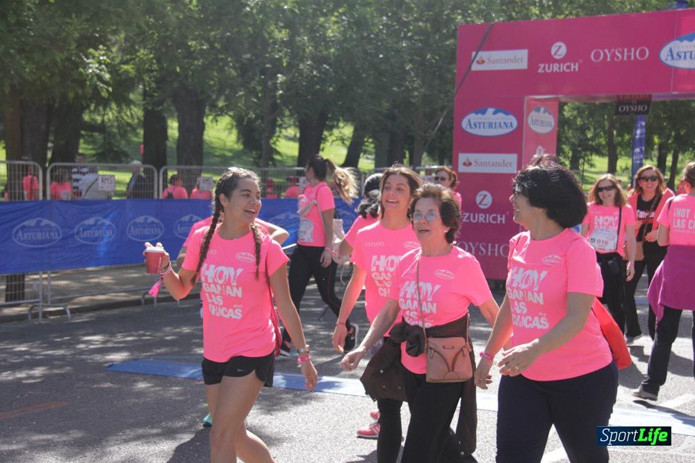 Carrera de la Mujer Madrid: arco derecho, desde 1h25' hasta 2h13'