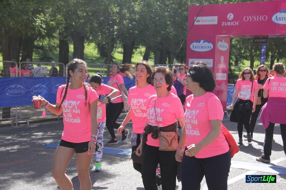 Carrera de la Mujer Madrid: arco derecho, desde 1h25' hasta 2h13'