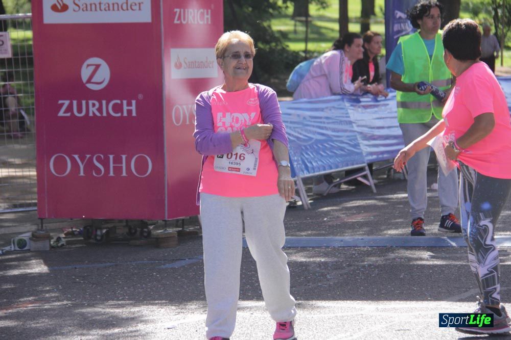 Carrera de la Mujer Madrid: arco derecho, desde 1h25' hasta 2h13'