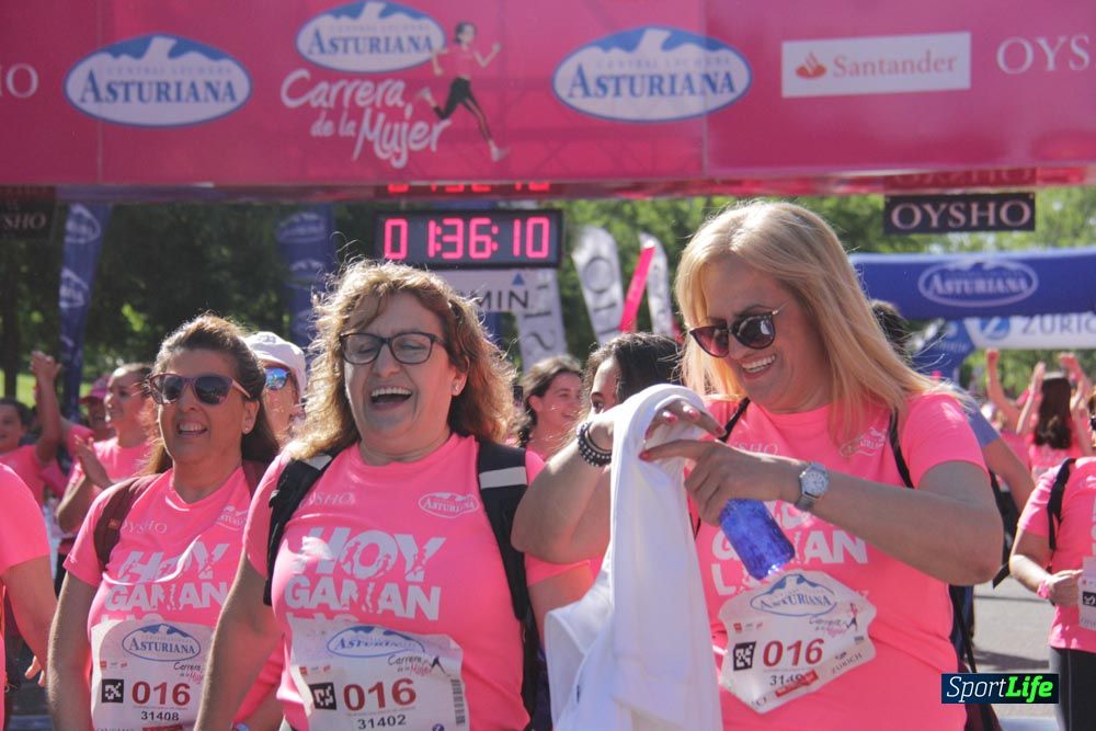 Carrera de la Mujer Madrid: arco derecho, desde 1h25' hasta 2h13'
