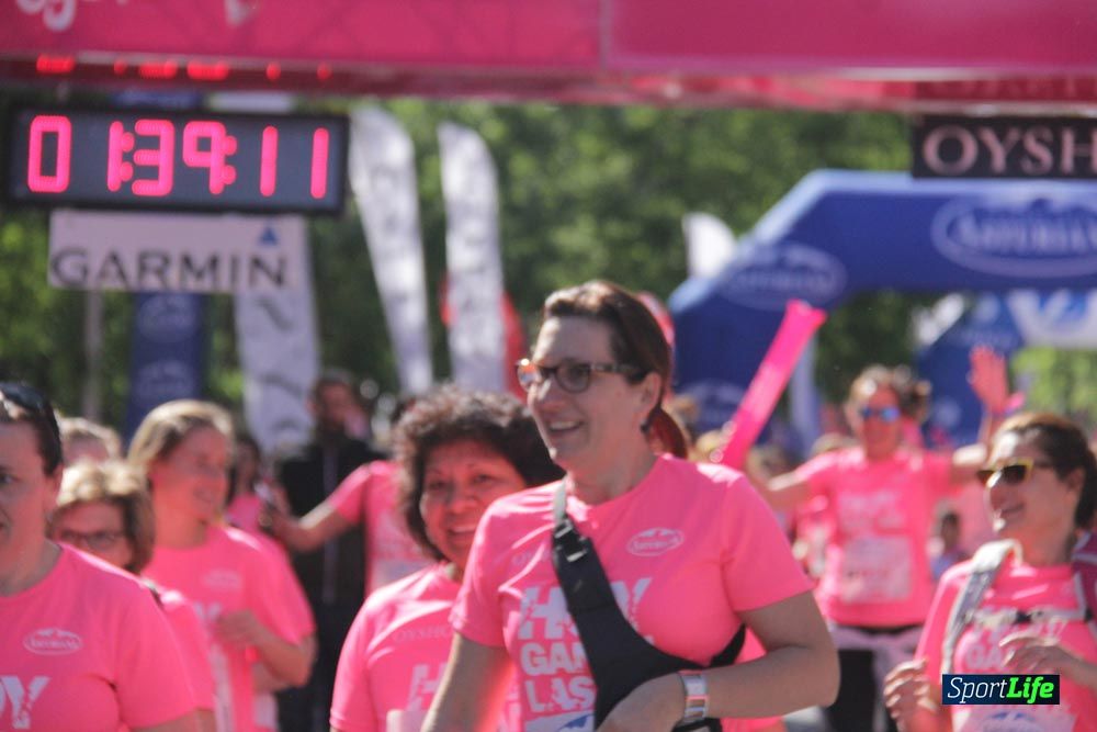 Carrera de la Mujer Madrid: arco derecho, desde 1h25' hasta 2h13'