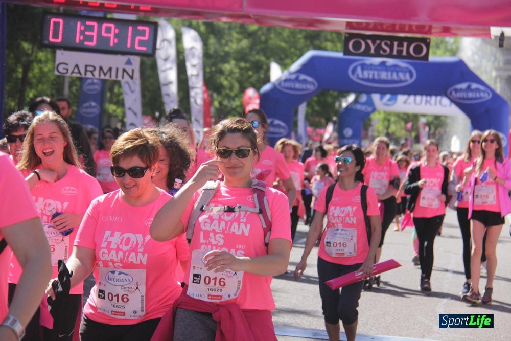 Carrera de la Mujer Madrid: arco derecho, desde 1h25' hasta 2h13'