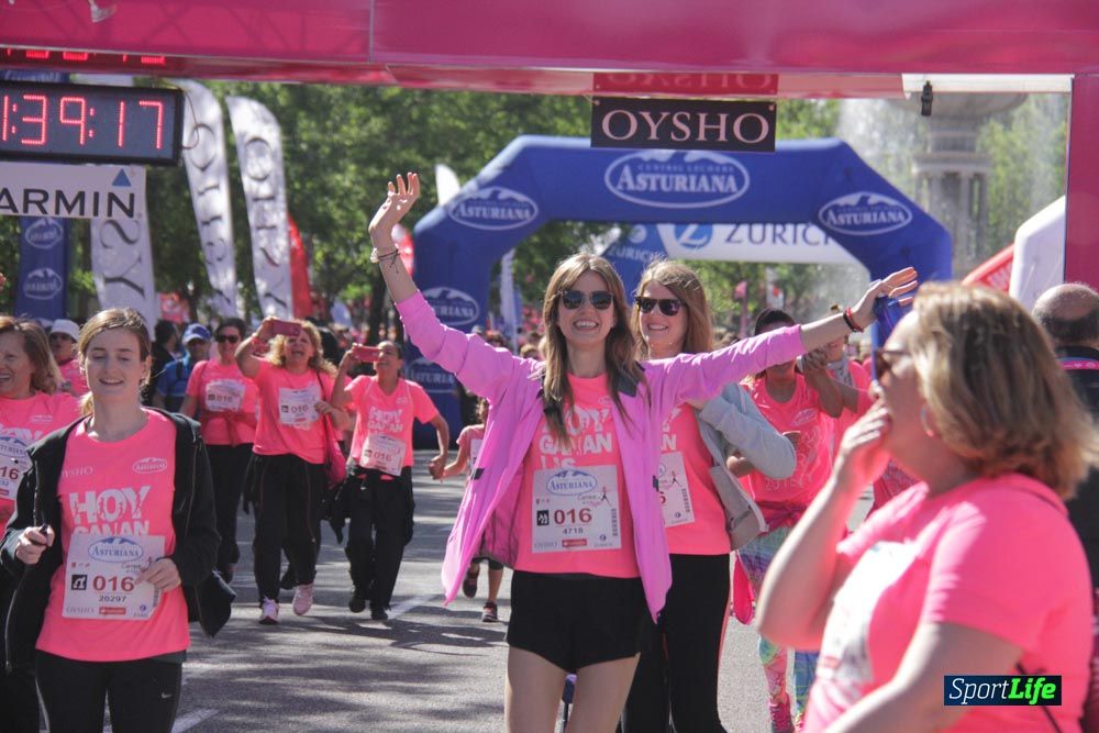 Carrera de la Mujer Madrid: arco derecho, desde 1h25' hasta 2h13'