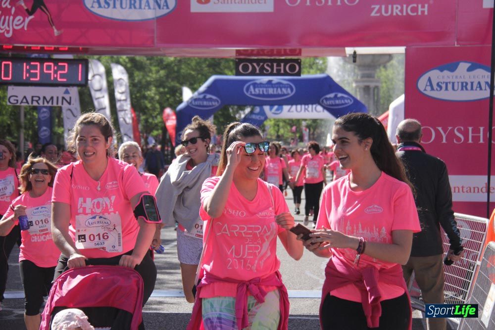 Carrera de la Mujer Madrid: arco derecho, desde 1h25' hasta 2h13'