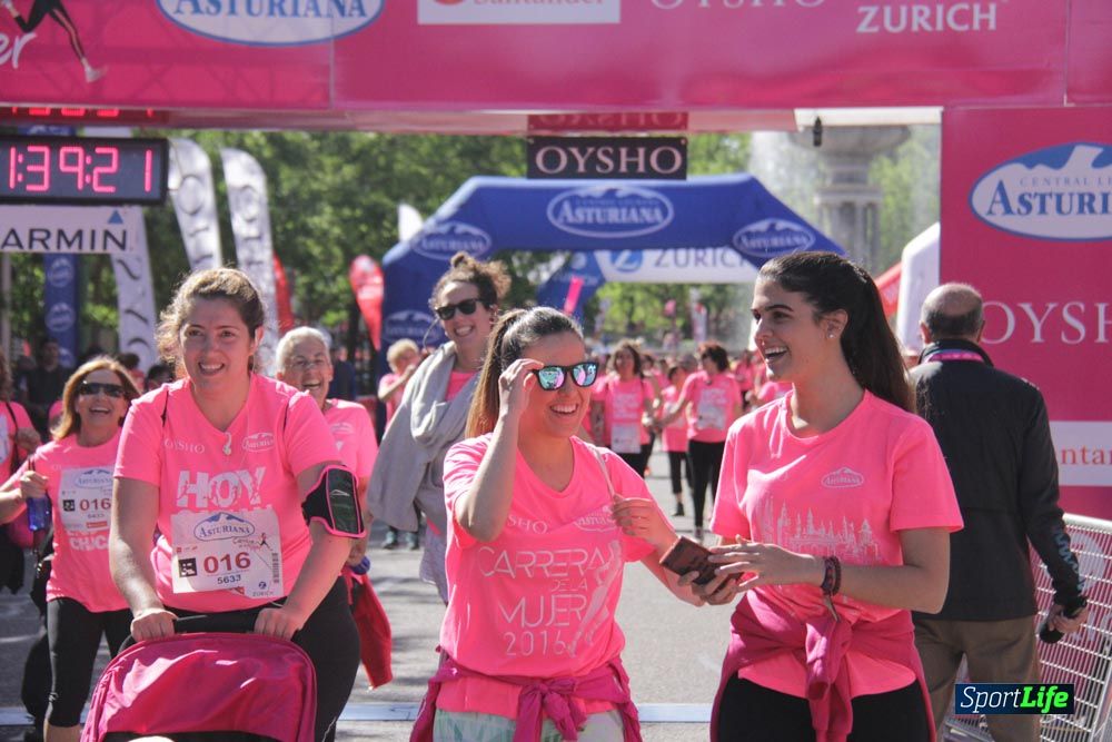 Carrera de la Mujer Madrid: arco derecho, desde 1h25' hasta 2h13'