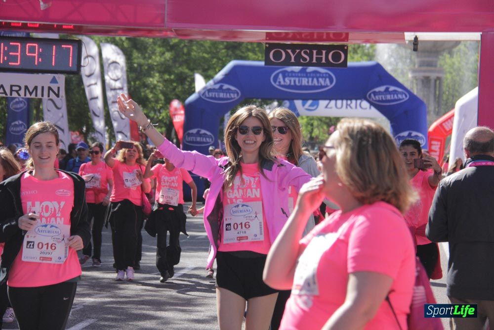 Carrera de la Mujer Madrid: arco derecho, desde 1h25' hasta 2h13'