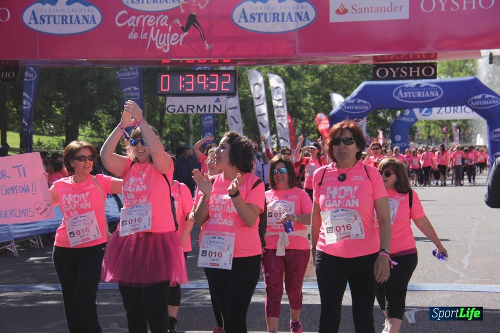 Carrera de la Mujer Madrid: arco derecho, desde 1h25' hasta 2h13'