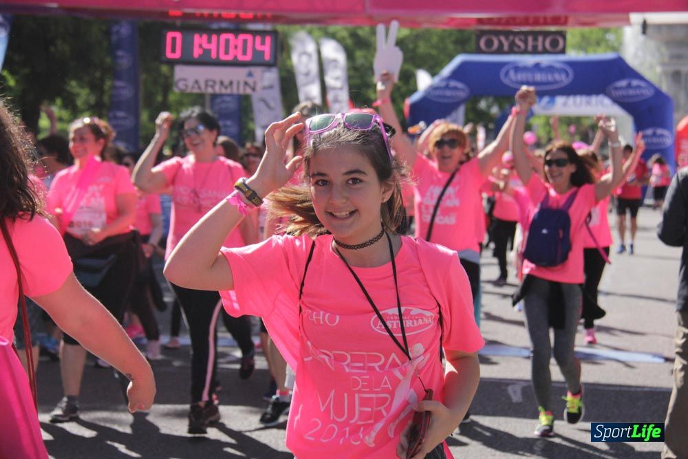 Carrera de la Mujer Madrid: arco derecho, desde 1h25' hasta 2h13'