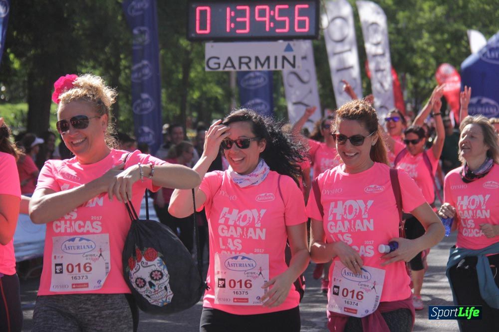 Carrera de la Mujer Madrid: arco derecho, desde 1h25' hasta 2h13'