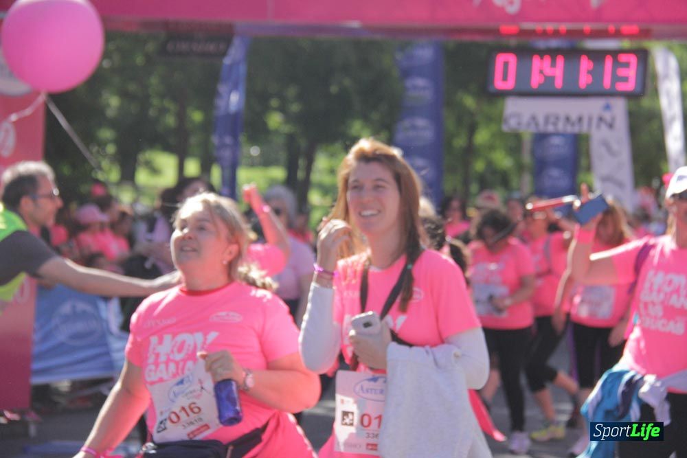 Carrera de la Mujer Madrid: arco derecho, desde 1h25' hasta 2h13'