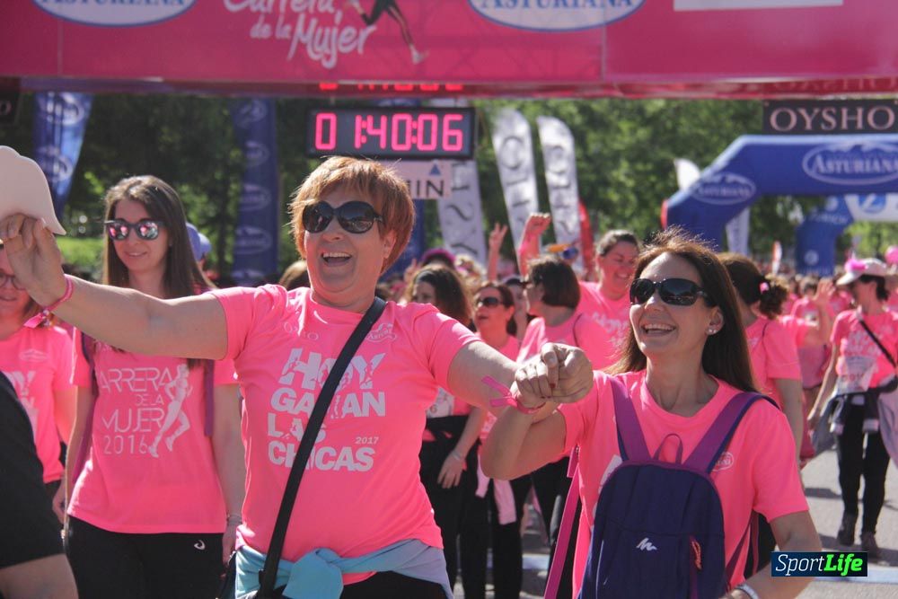 Carrera de la Mujer Madrid: arco derecho, desde 1h25' hasta 2h13'