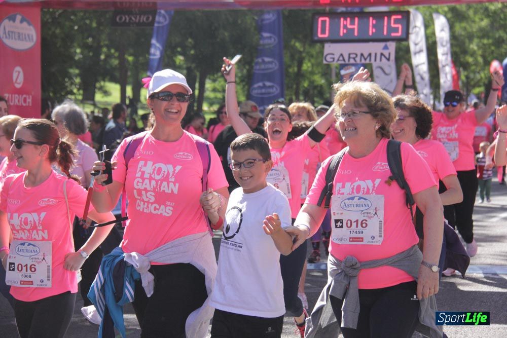 Carrera de la Mujer Madrid: arco derecho, desde 1h25' hasta 2h13'