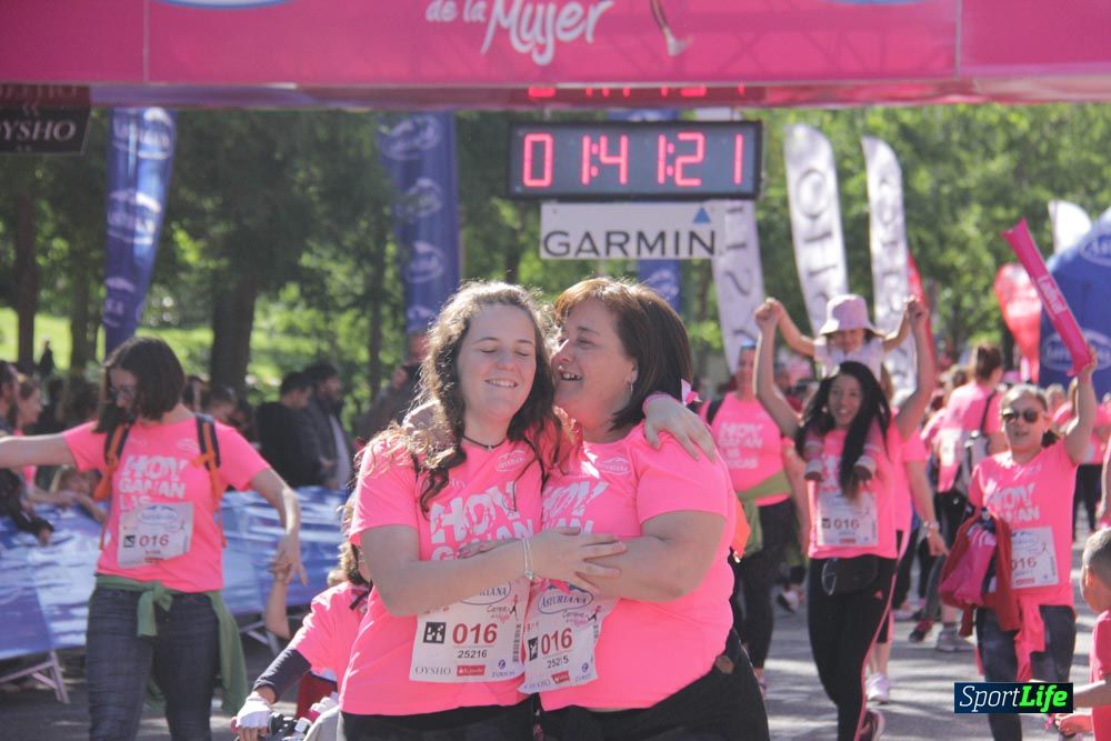 Carrera de la Mujer Madrid: arco derecho, desde 1h25' hasta 2h13'