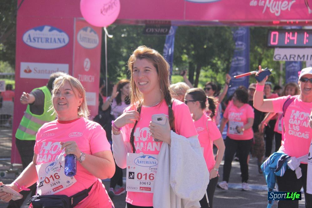Carrera de la Mujer Madrid: arco derecho, desde 1h25' hasta 2h13'