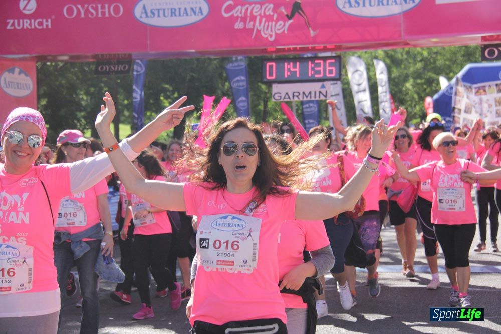 Carrera de la Mujer Madrid: arco derecho, desde 1h25' hasta 2h13'