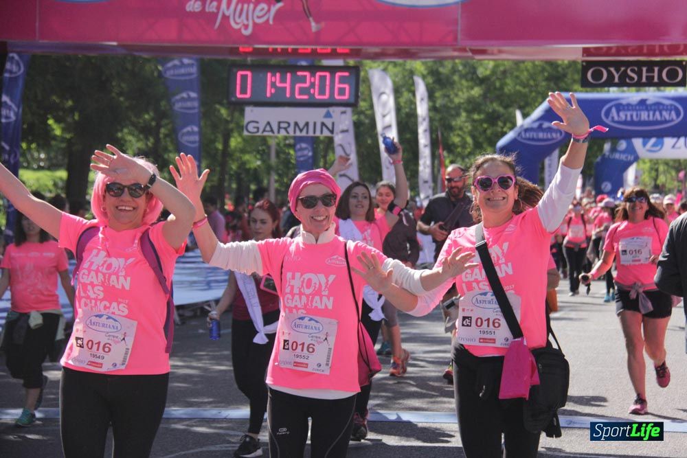Carrera de la Mujer Madrid: arco derecho, desde 1h25' hasta 2h13'