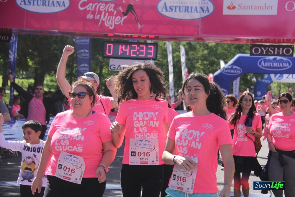Carrera de la Mujer Madrid: arco derecho, desde 1h25' hasta 2h13'