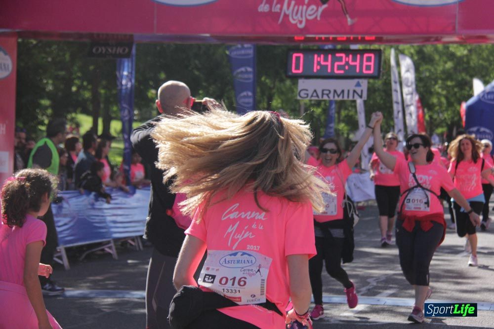 Carrera de la Mujer Madrid: arco derecho, desde 1h25' hasta 2h13'
