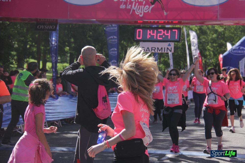 Carrera de la Mujer Madrid: arco derecho, desde 1h25' hasta 2h13'