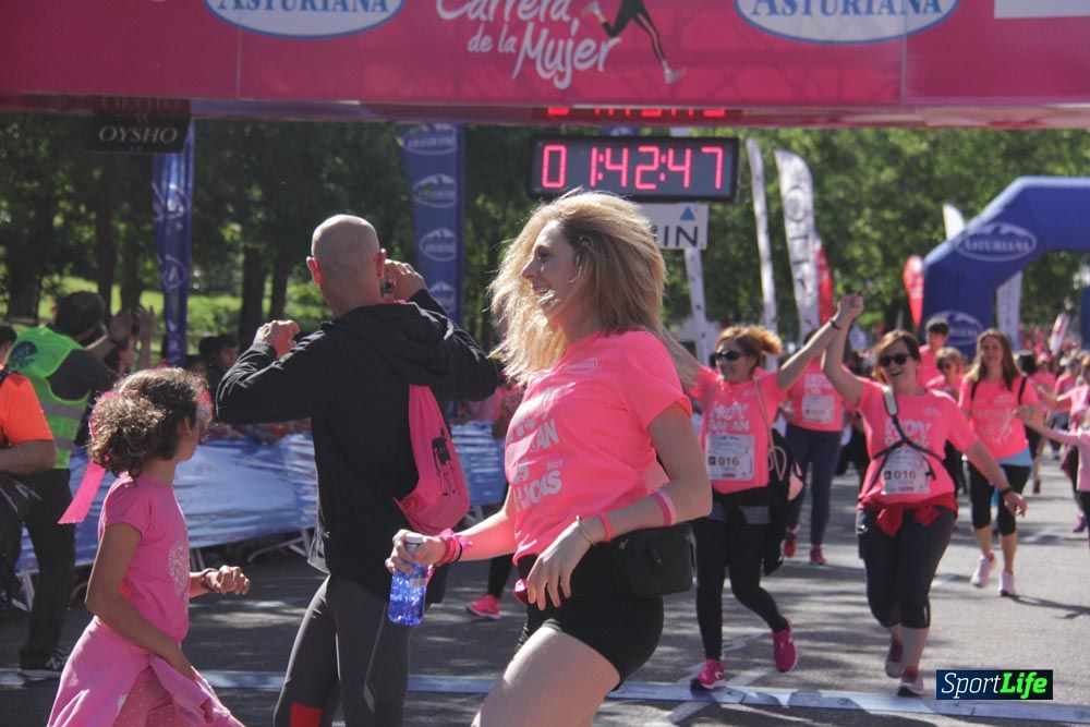 Carrera de la Mujer Madrid: arco derecho, desde 1h25' hasta 2h13'