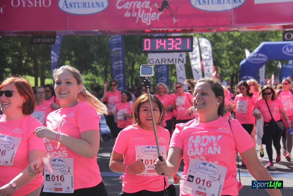 Carrera de la Mujer Madrid: arco derecho, desde 1h25' hasta 2h13'
