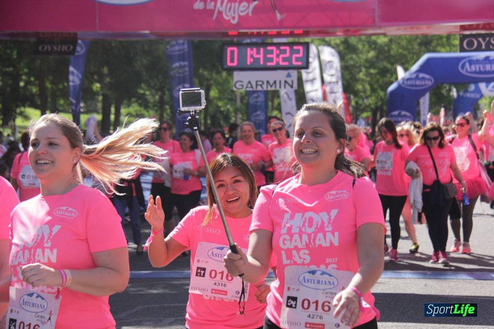 Carrera de la Mujer Madrid: arco derecho, desde 1h25' hasta 2h13'