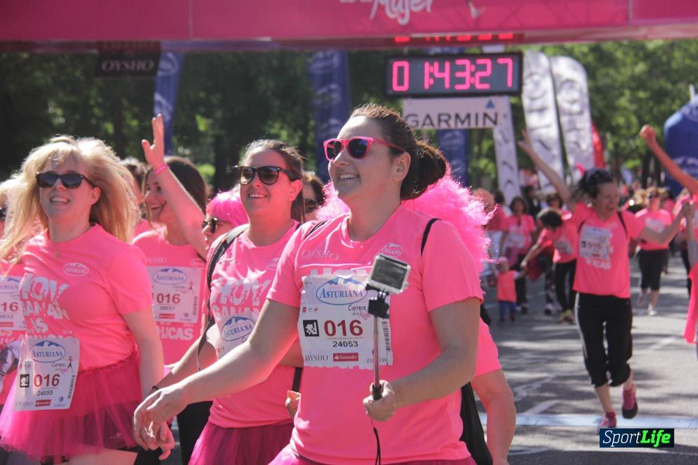Carrera de la Mujer Madrid: arco derecho, desde 1h25' hasta 2h13'