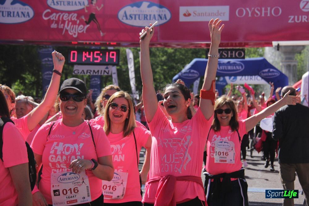 Carrera de la Mujer Madrid: arco derecho, desde 1h25' hasta 2h13'