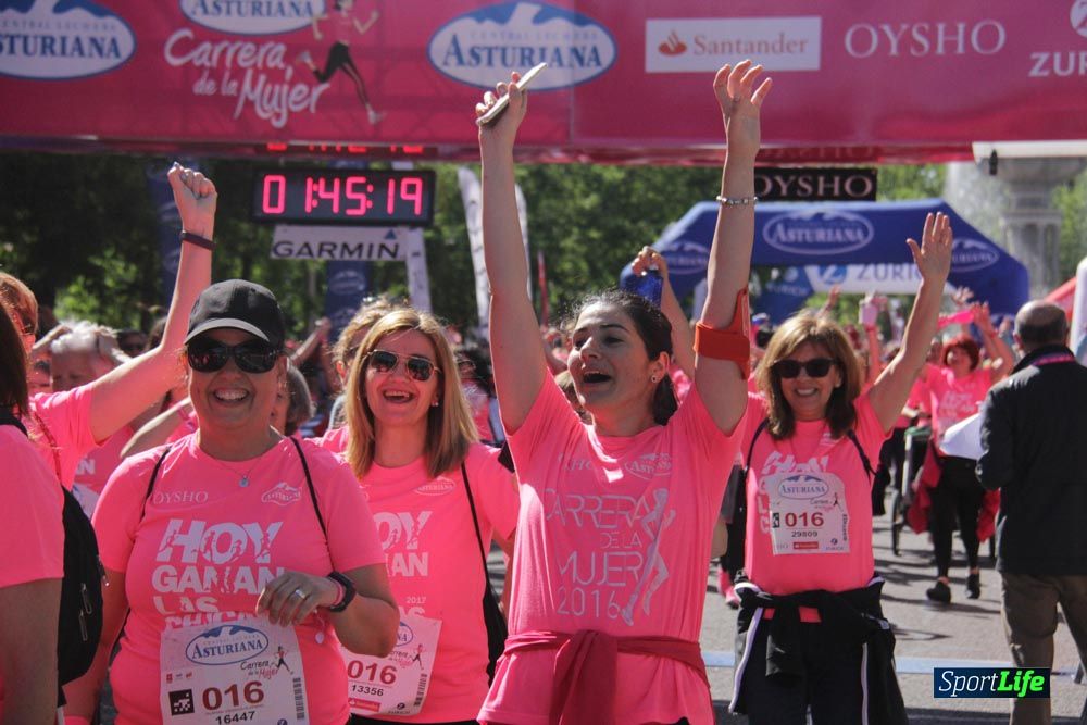 Carrera de la Mujer Madrid: arco derecho, desde 1h25' hasta 2h13'