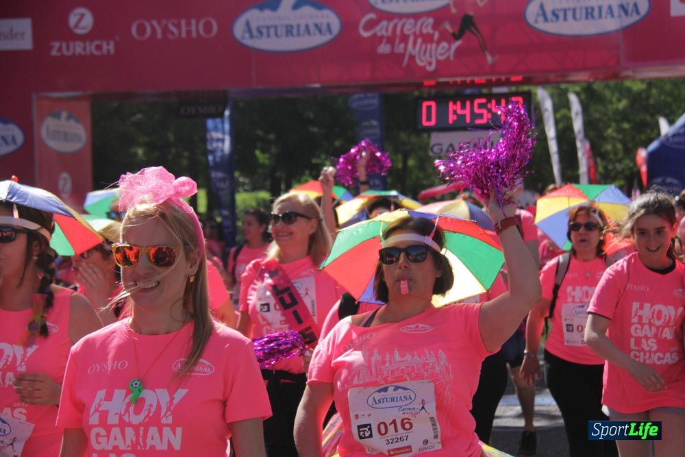 Carrera de la Mujer Madrid: arco derecho, desde 1h25' hasta 2h13'