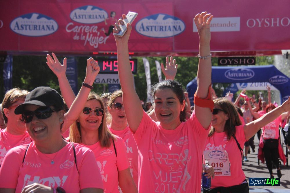 Carrera de la Mujer Madrid: arco derecho, desde 1h25' hasta 2h13'