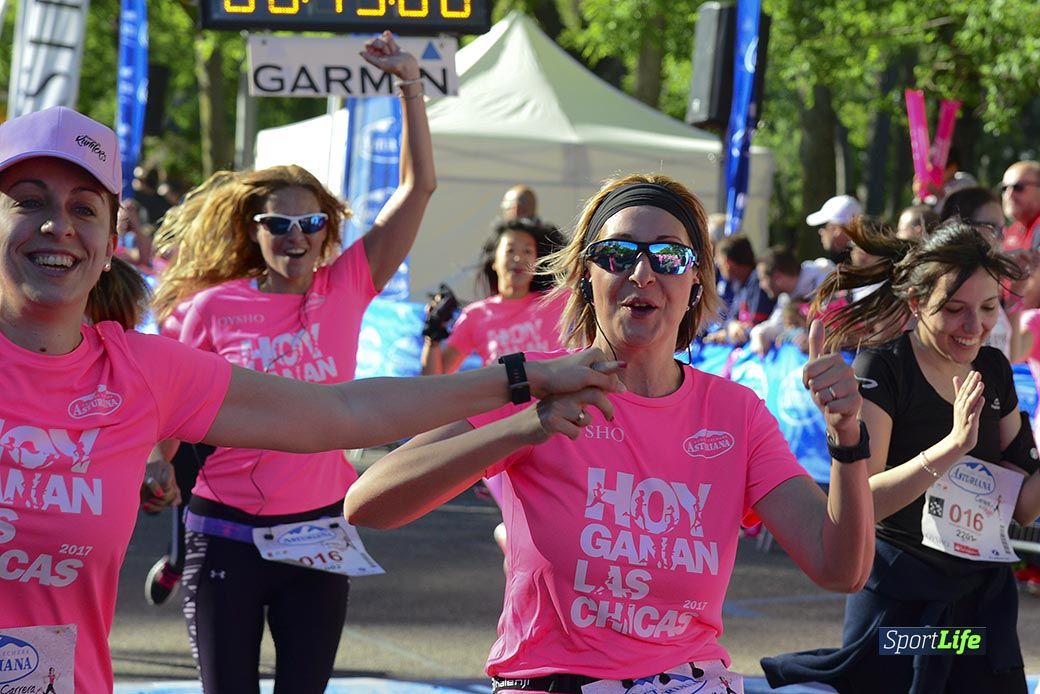 Carrera de la Mujer Madrid: arco izquierdo, desde el minuto 42 hasta el 53