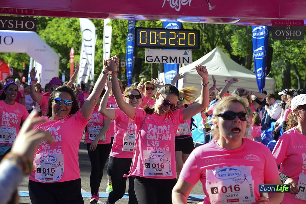 Carrera de la Mujer Madrid: arco izquierdo, desde el minuto 42 hasta el 53