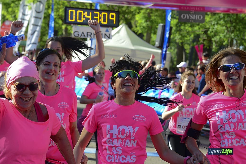 Carrera de la Mujer Madrid: arco izquierdo, desde el minuto 42 hasta el 53