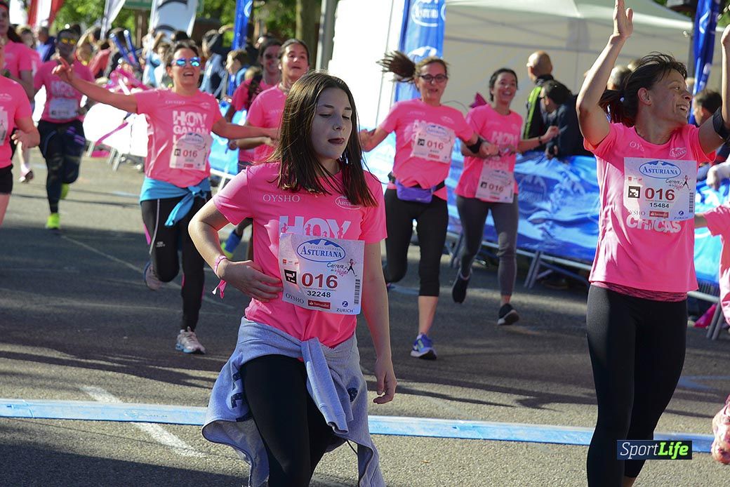 Carrera de la Mujer Madrid: arco izquierdo, desde el minuto 42 hasta el 53