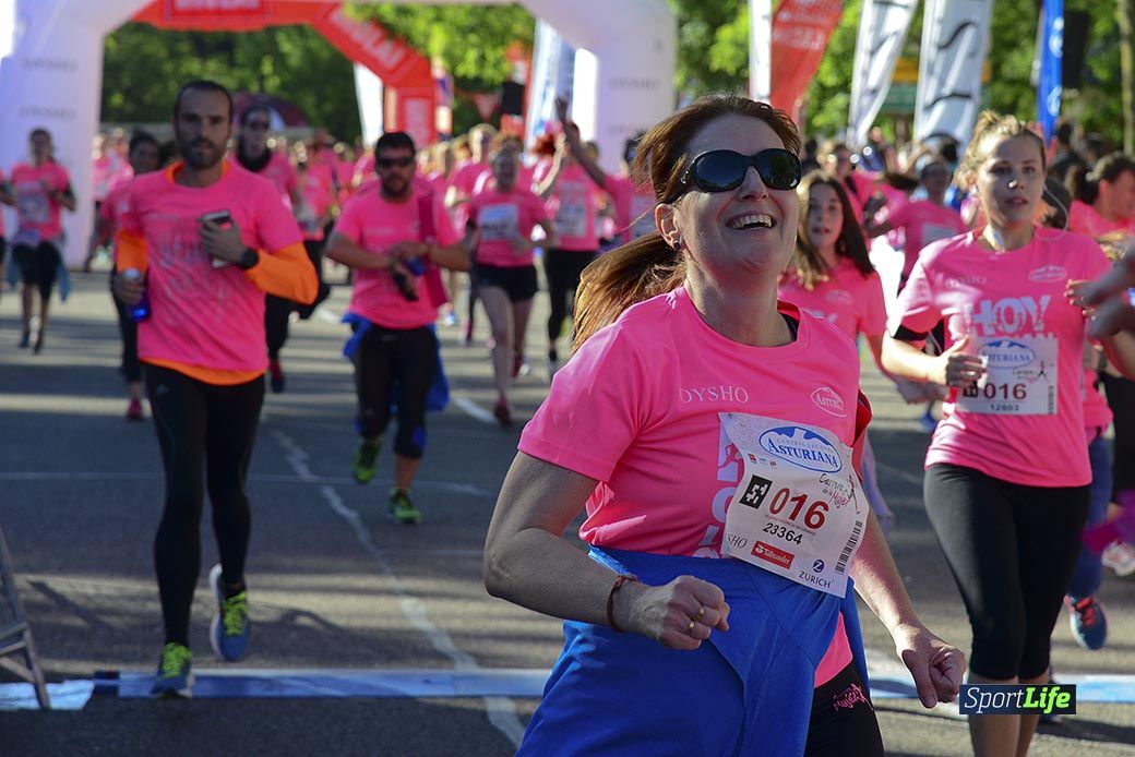 Carrera de la Mujer Madrid: arco izquierdo, desde el minuto 42 hasta el 53