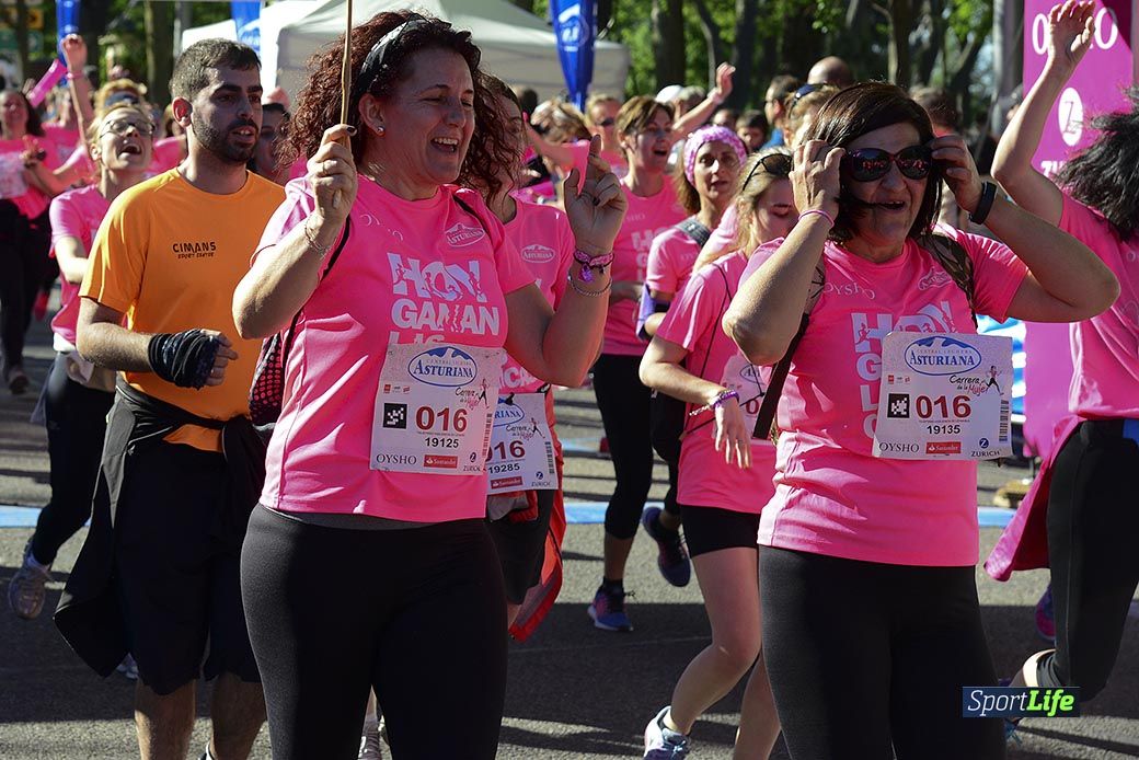 Carrera de la Mujer Madrid: arco izquierdo, desde el minuto 42 hasta el 53