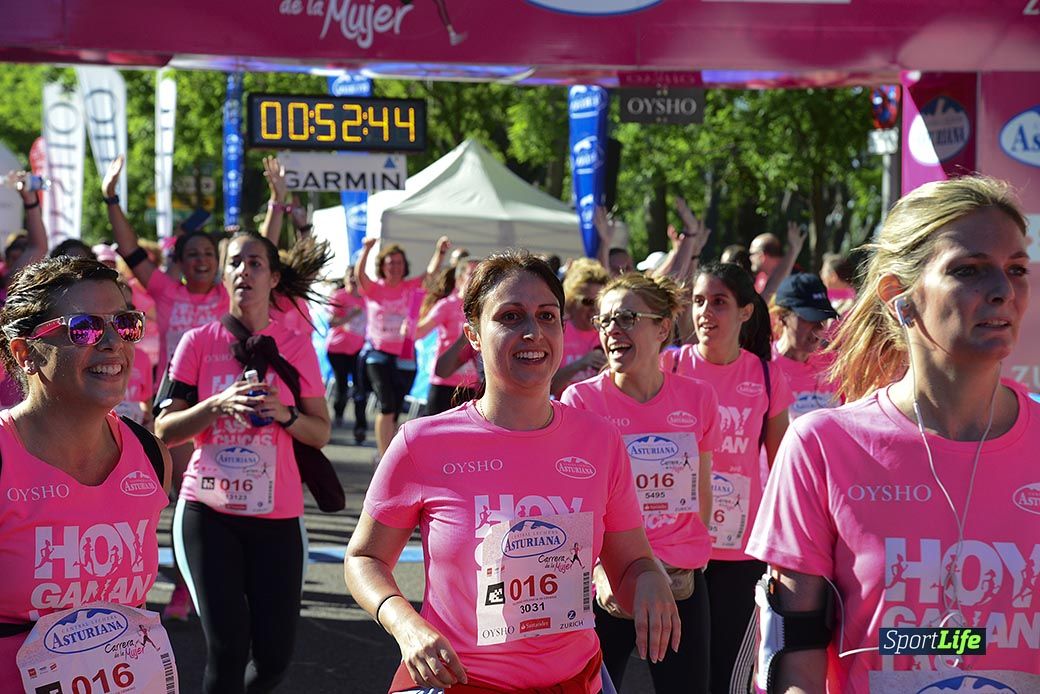 Carrera de la Mujer Madrid: arco izquierdo, desde el minuto 42 hasta el 53