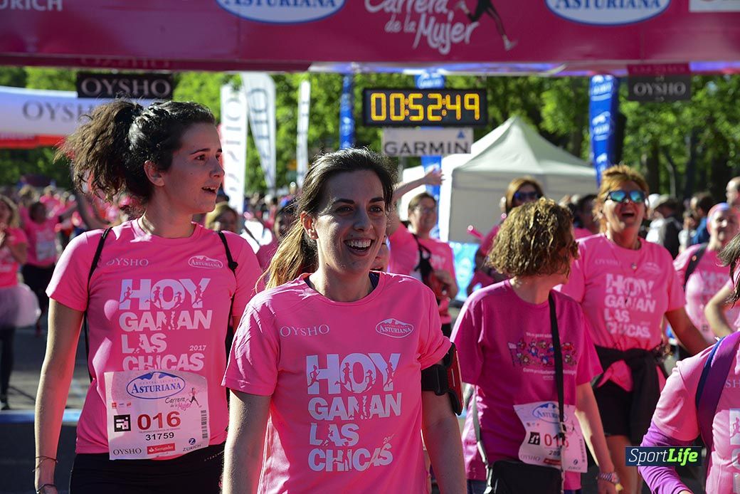 Carrera de la Mujer Madrid: arco izquierdo, desde el minuto 42 hasta el 53