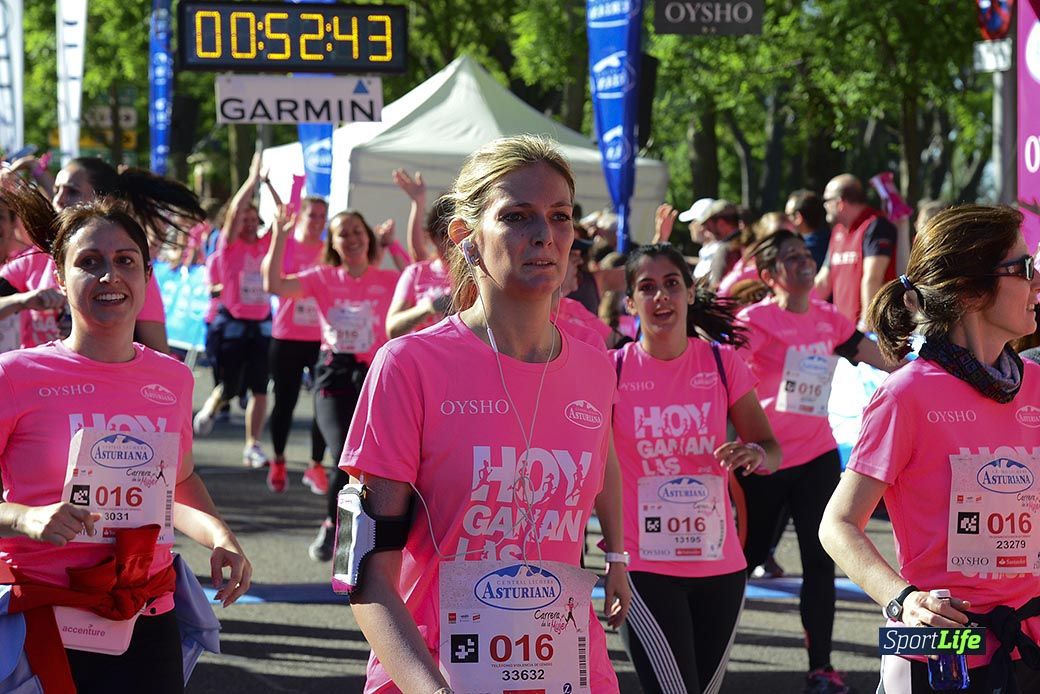 Carrera de la Mujer Madrid: arco izquierdo, desde el minuto 42 hasta el 53